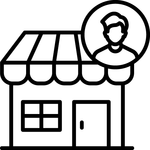 Icon zur Visualisierung lokalen Kundengewinnung durch SEA