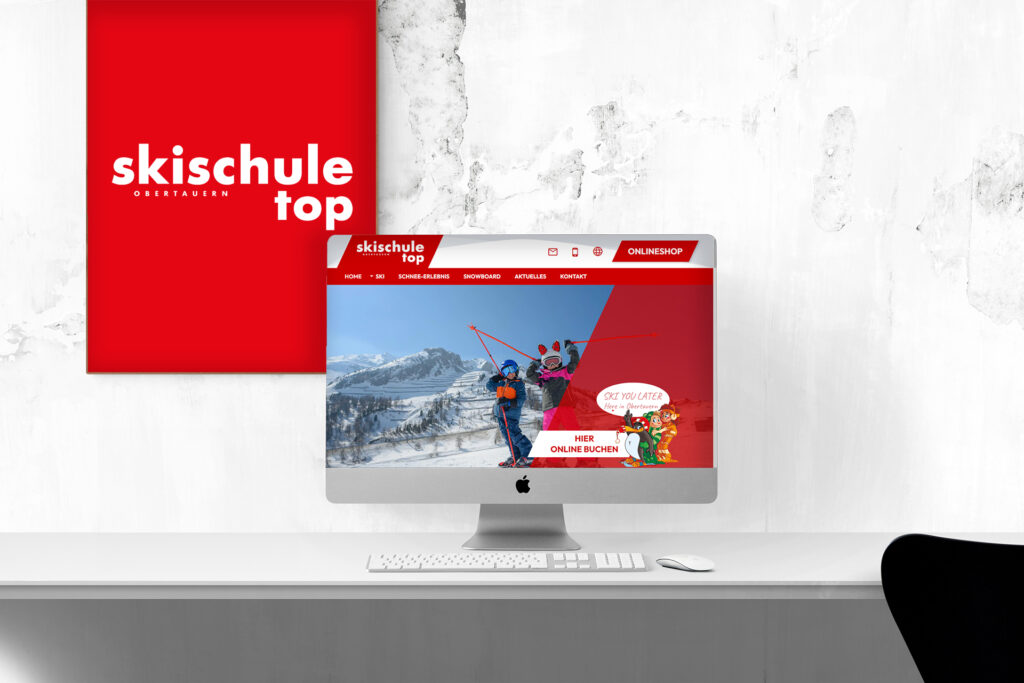 Top Website der Skischule Top