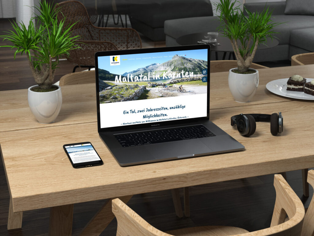 Tourismusverband Maltatal Website by Doppelpack Werbeagentur